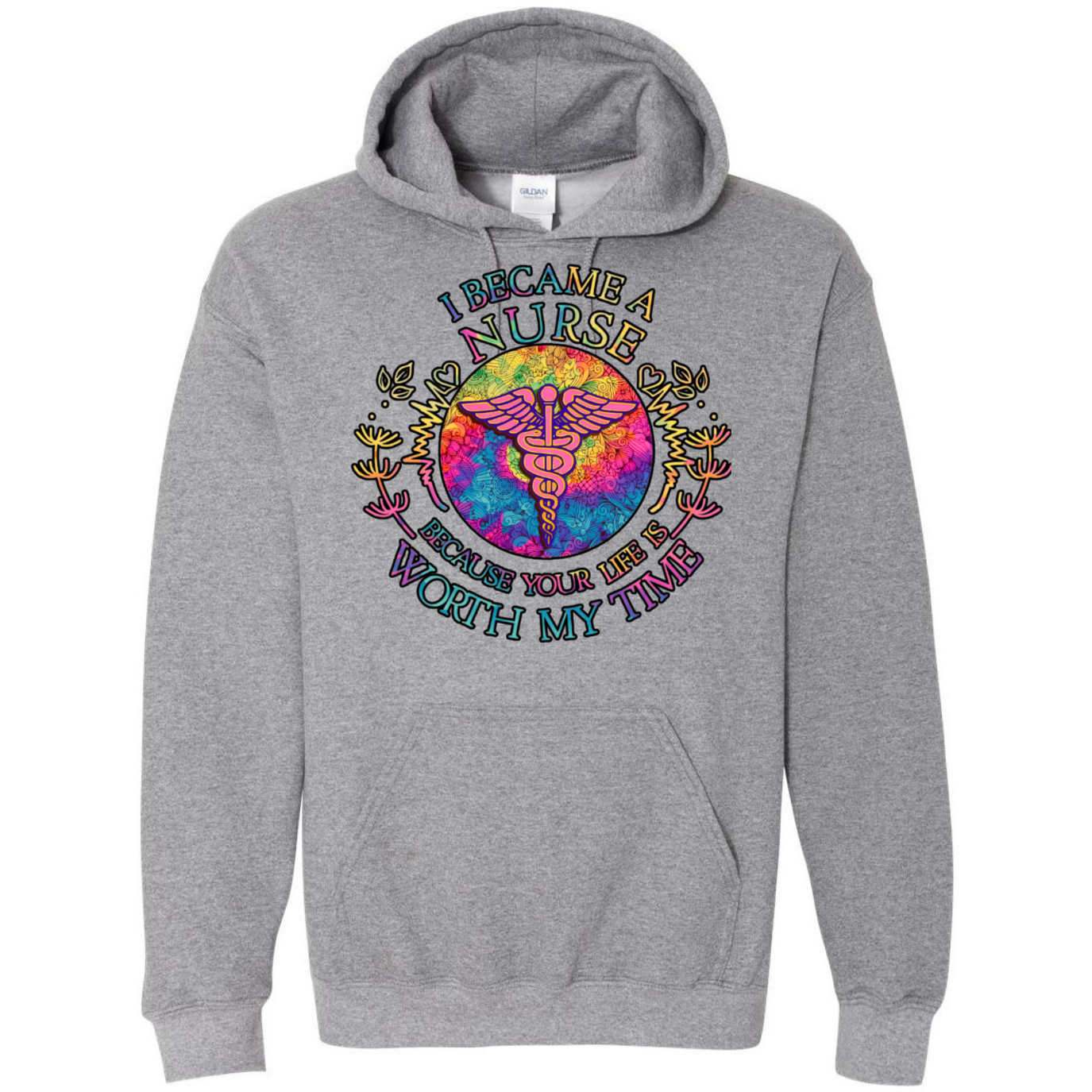 Worth My Time Hooded Sweatshirt