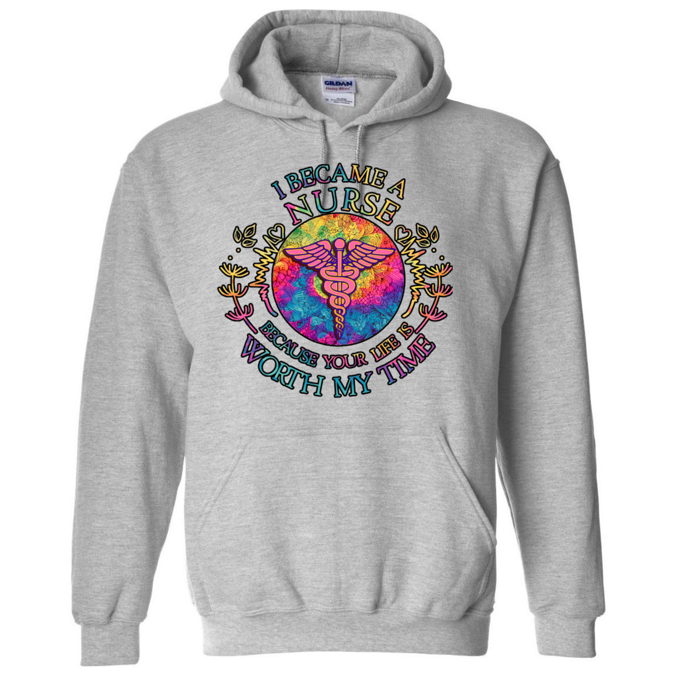 Worth My Time Hooded Sweatshirt