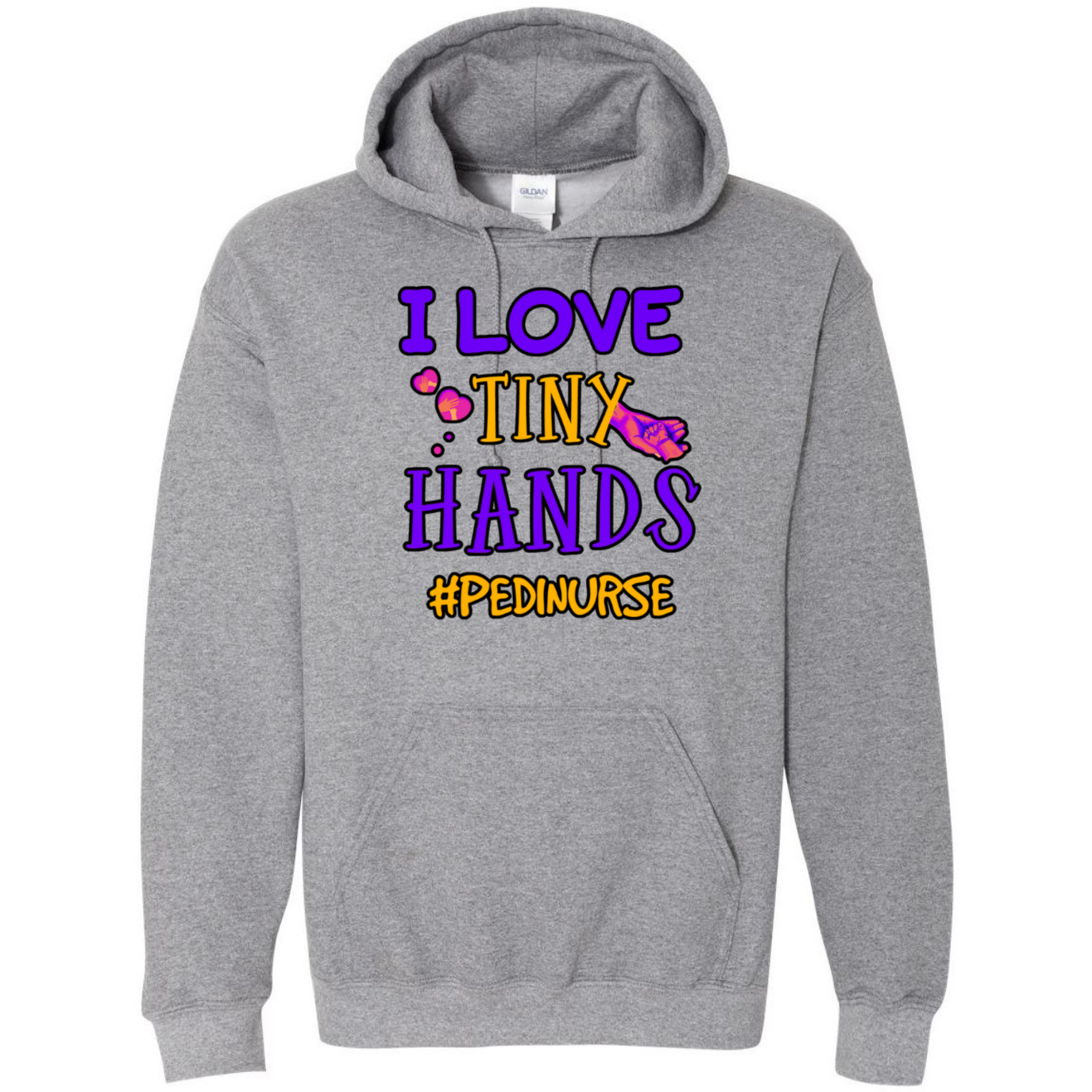 Tiny Hands Hooded Sweatshirt