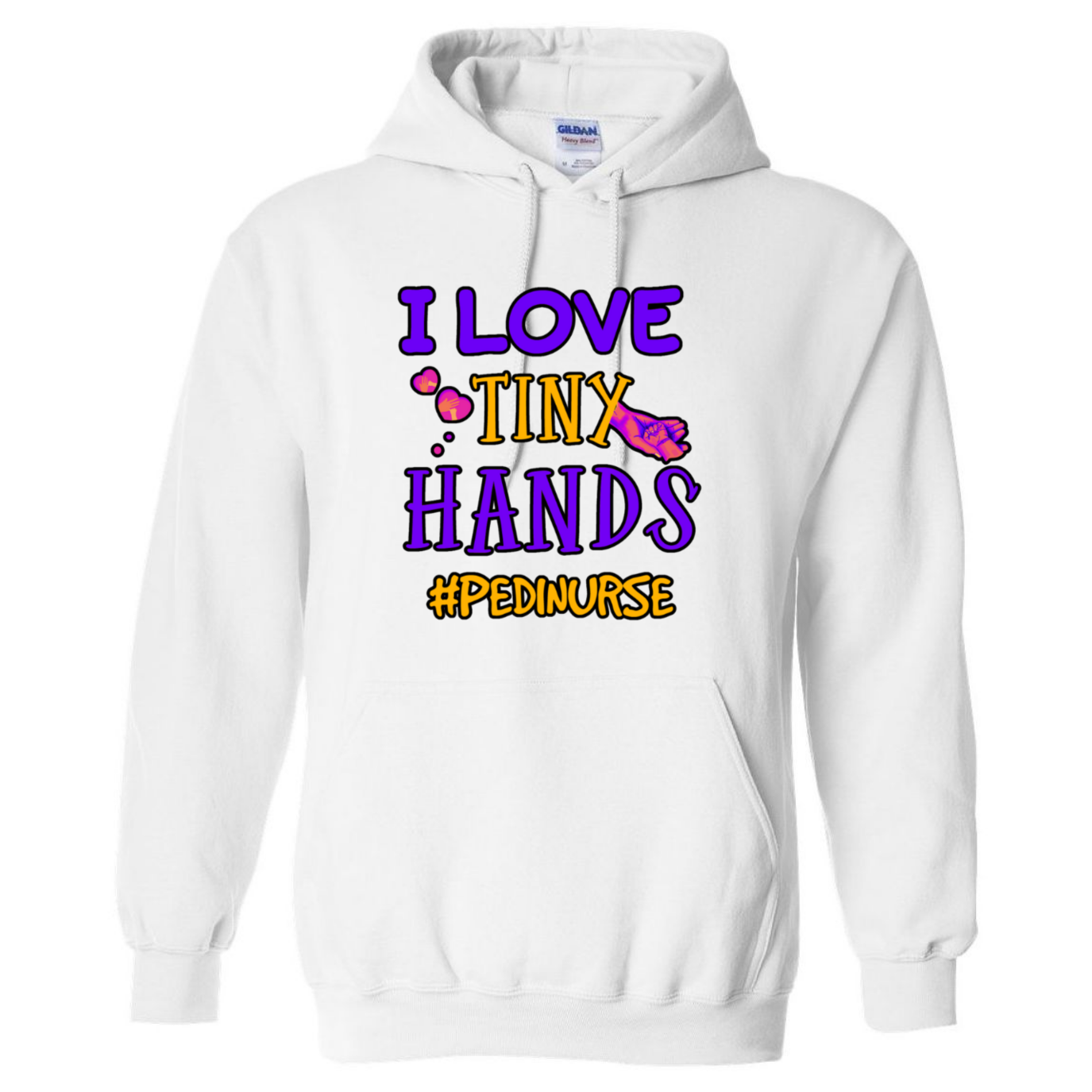 Tiny Hands Hooded Sweatshirt