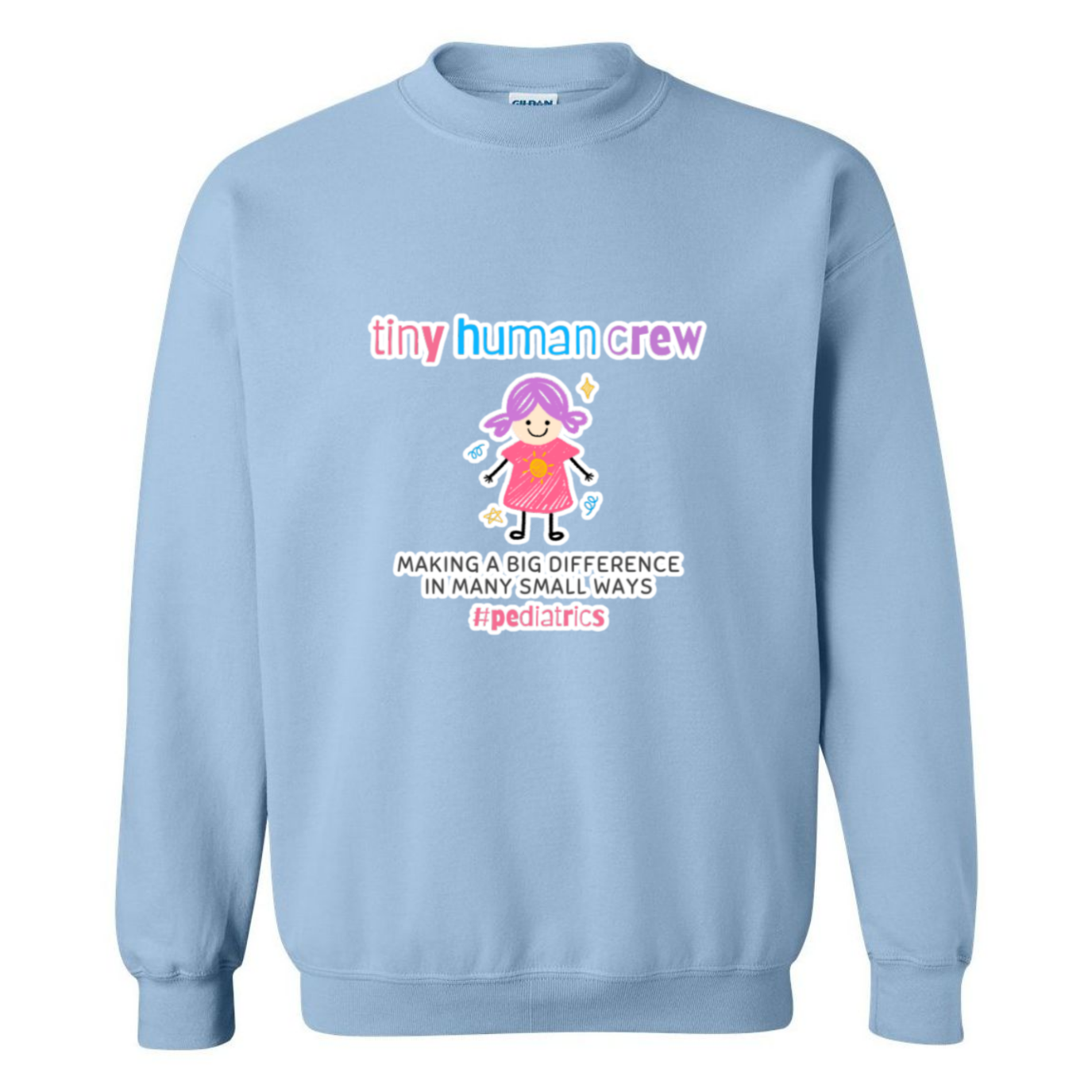 Tiny Human Crew Crewneck Sweatshirt