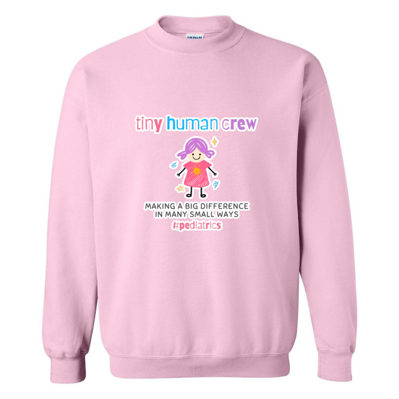 Tiny Human Crew Crewneck Sweatshirt