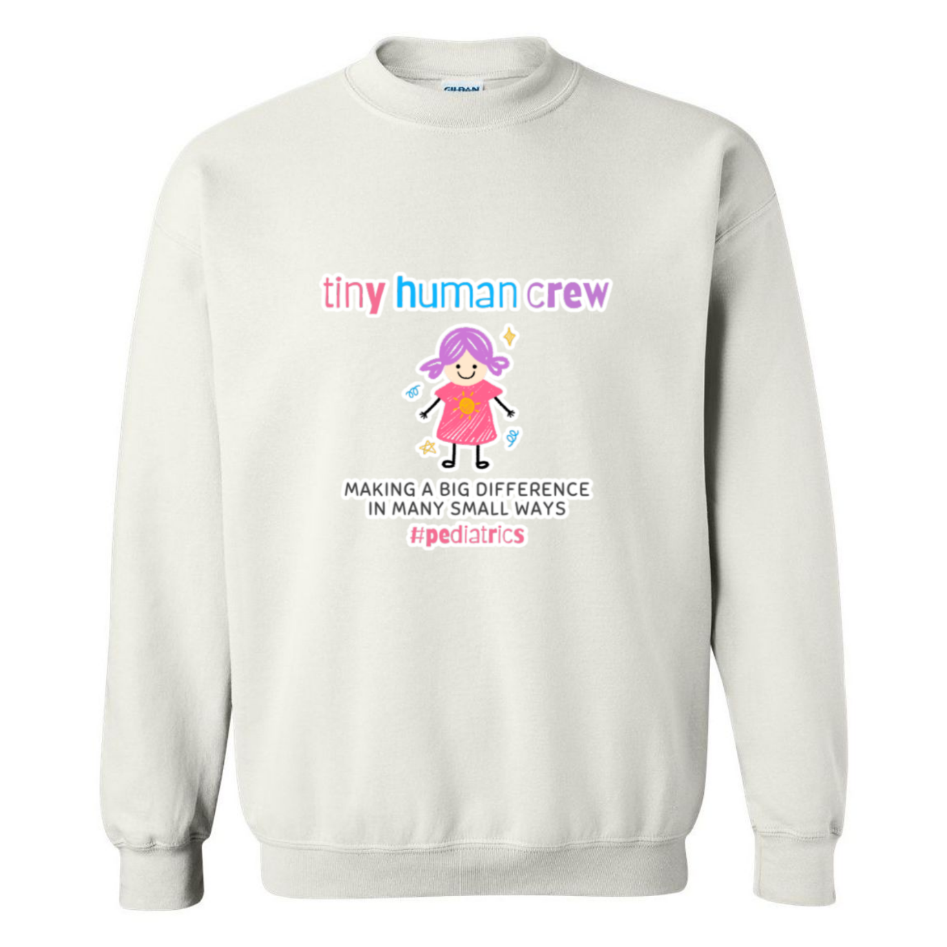 Tiny Human Crew Crewneck Sweatshirt