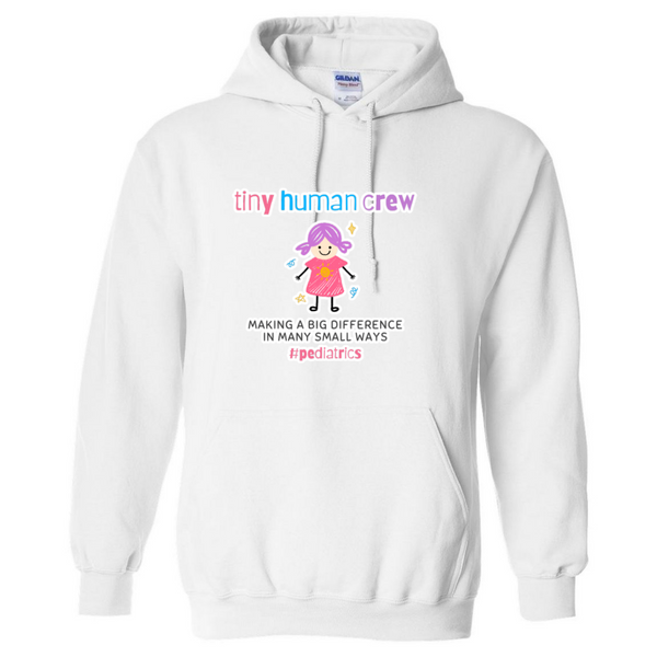 Tiny Human Crew Hooded Sweatshirt