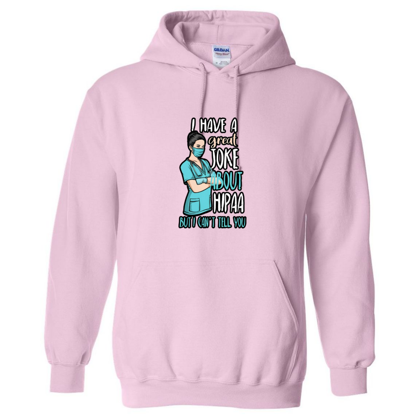 HIPAA Joke Hooded Sweatshirt