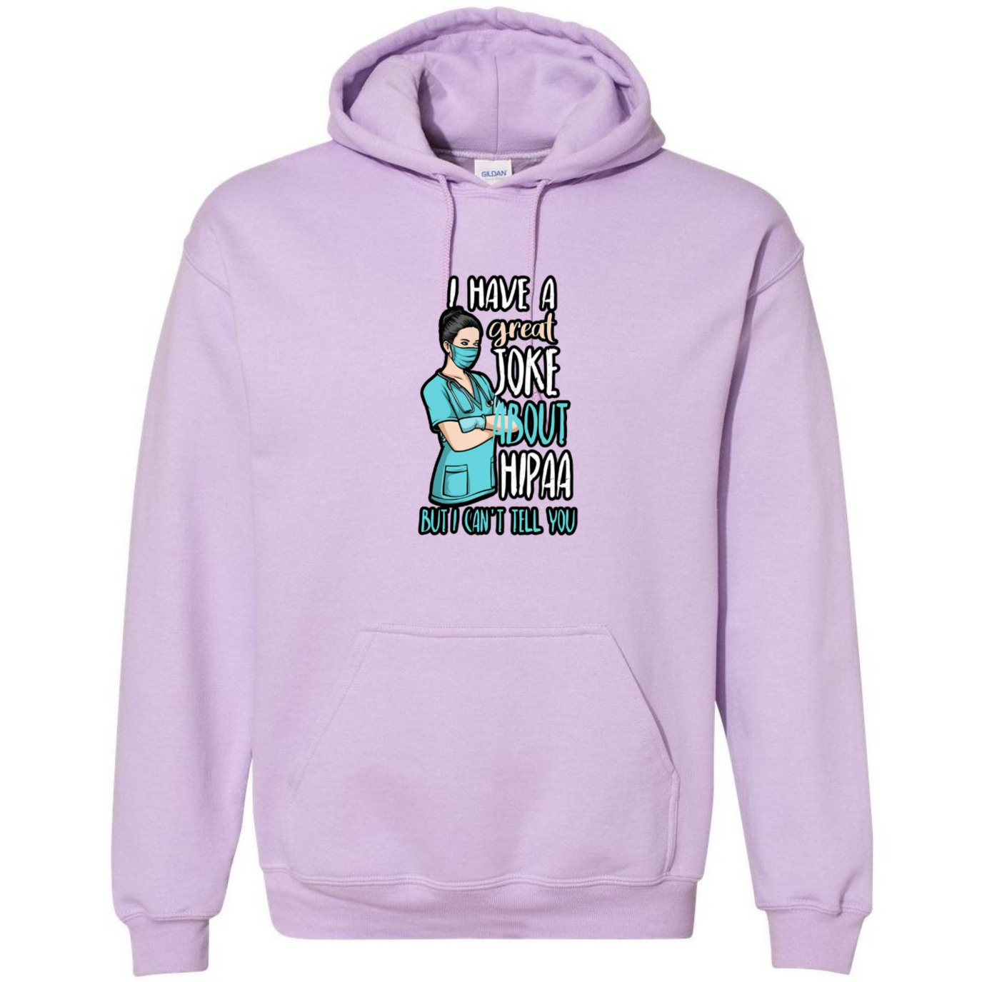 HIPAA Joke Hooded Sweatshirt