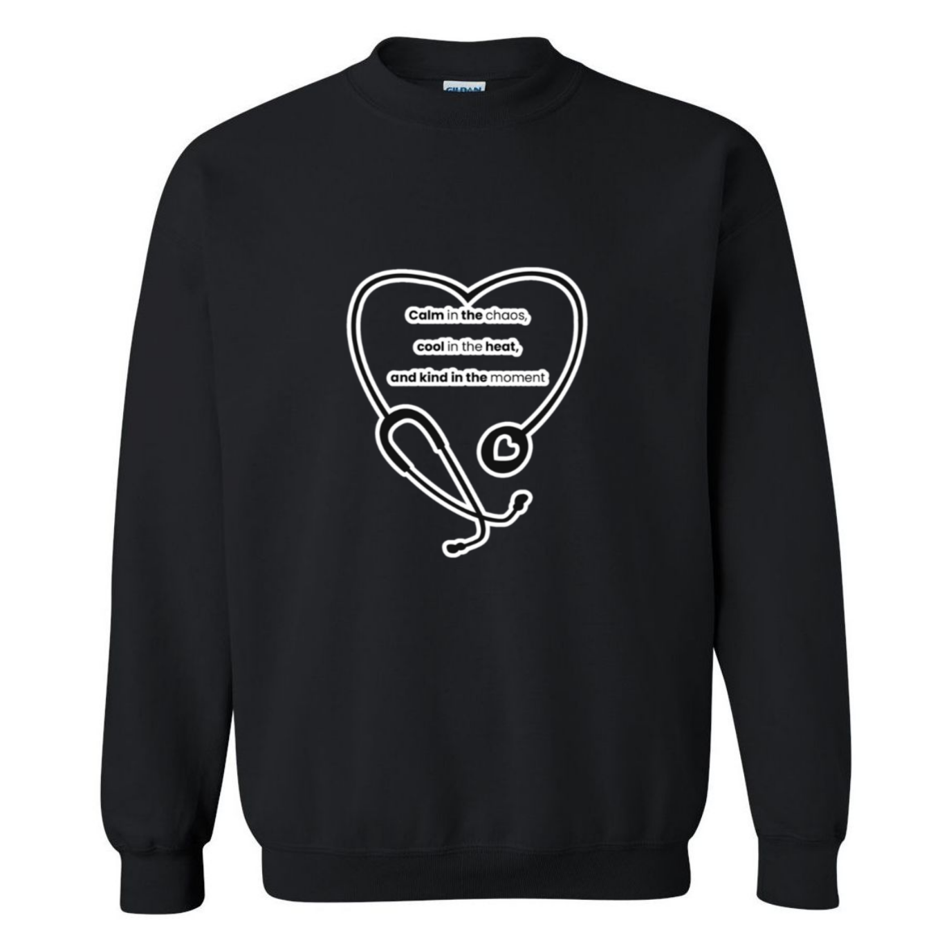 Calm, Cool, Kind Nurse Crewneck Sweatshirt