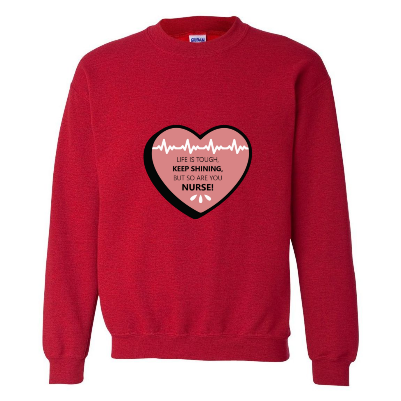 Keep Shining Nurse Crewneck Sweatshirt