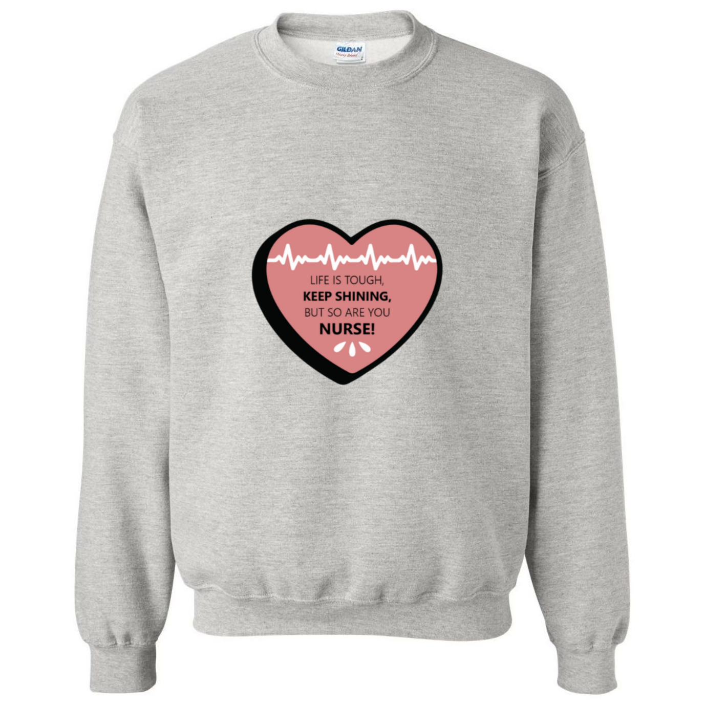 Keep Shining Nurse Crewneck Sweatshirt