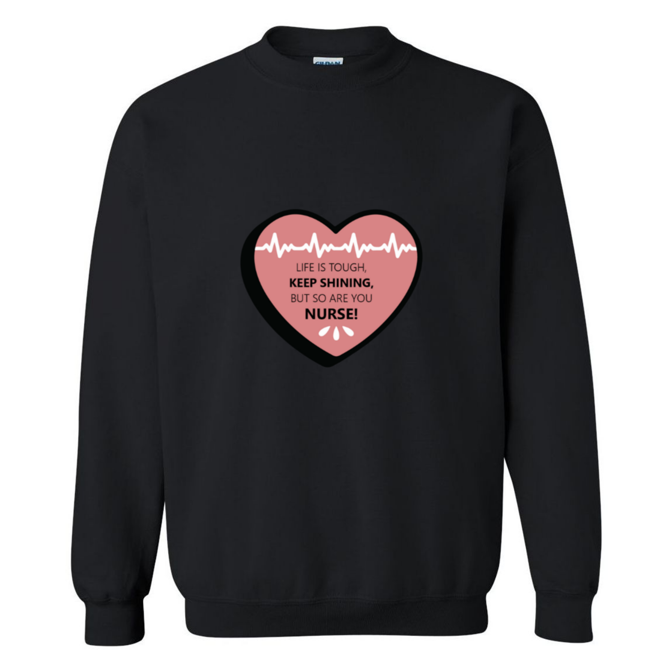 Keep Shining Nurse Crewneck Sweatshirt