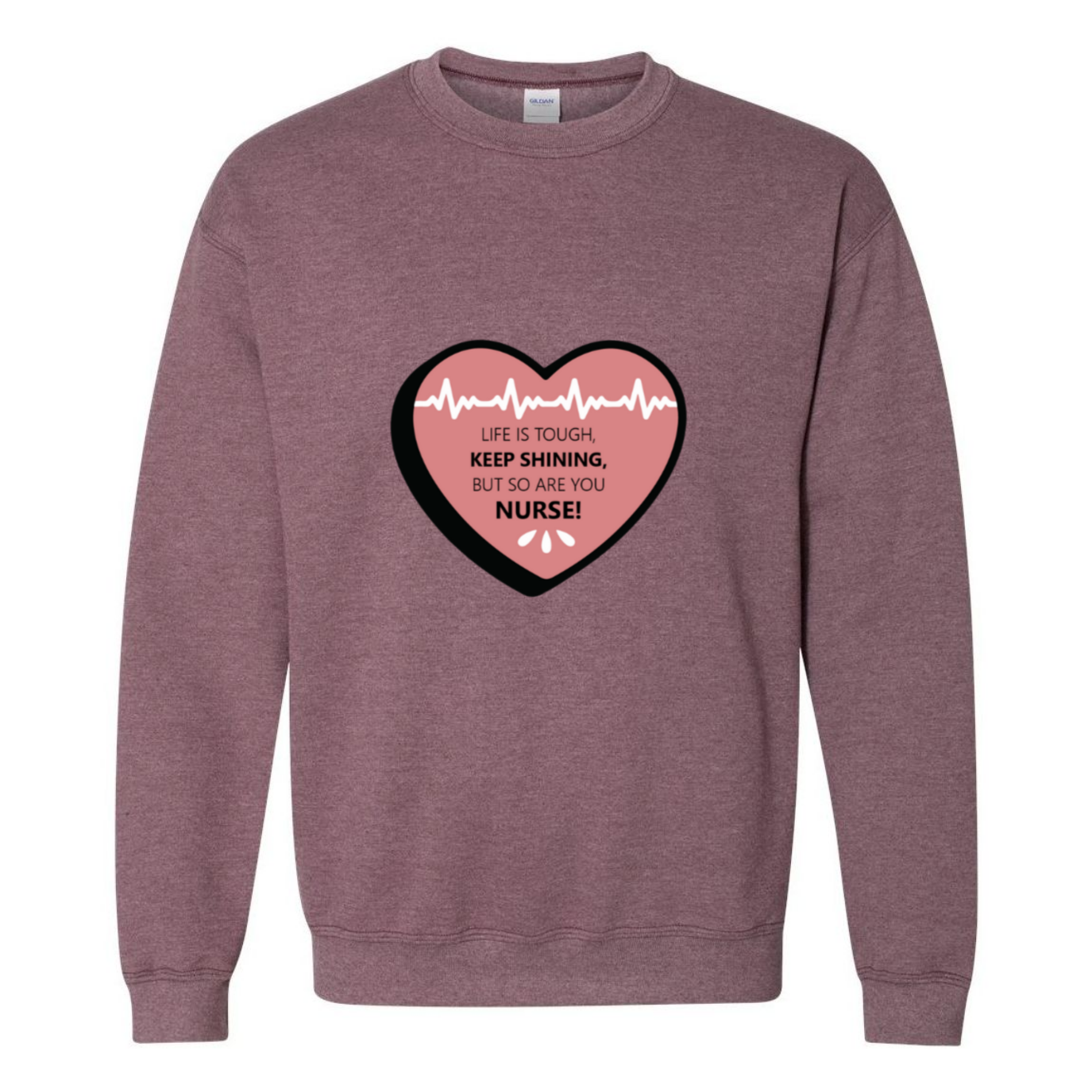 Keep Shining Nurse Crewneck Sweatshirt