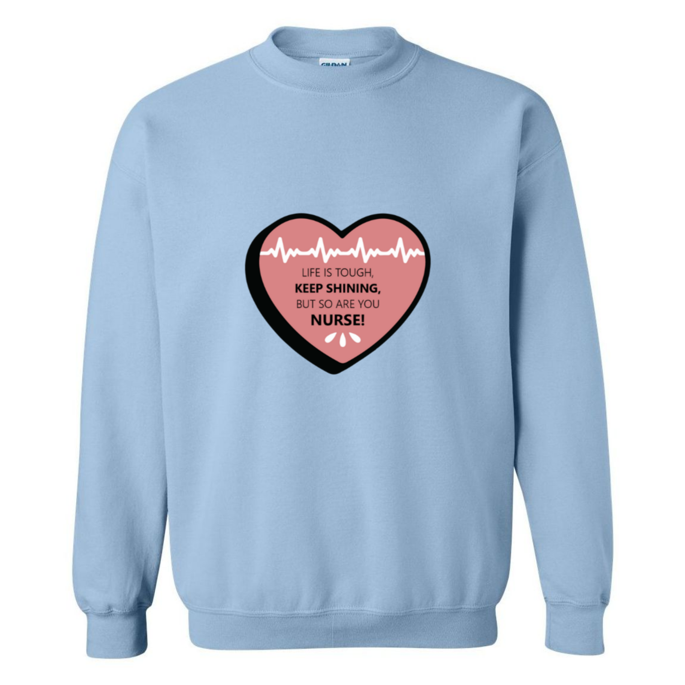 Keep Shining Nurse Crewneck Sweatshirt