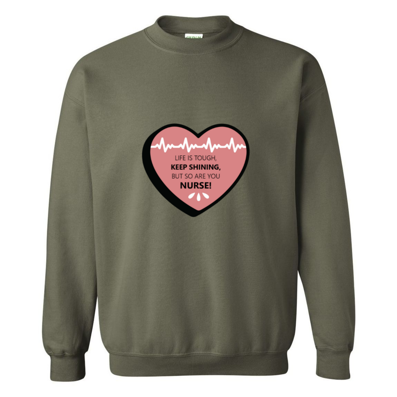 Keep Shining Nurse Crewneck Sweatshirt