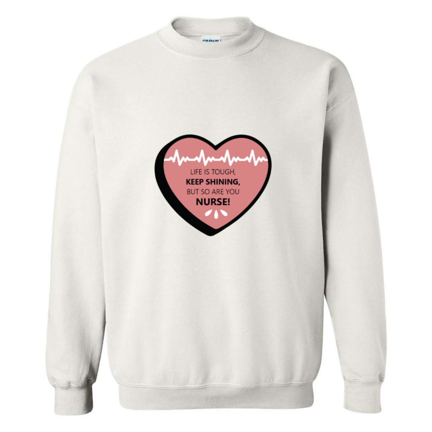 Keep Shining Nurse Crewneck Sweatshirt