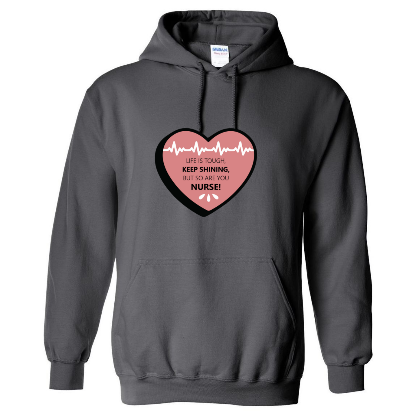 Keep Shining Nurse Hooded Sweatshirt
