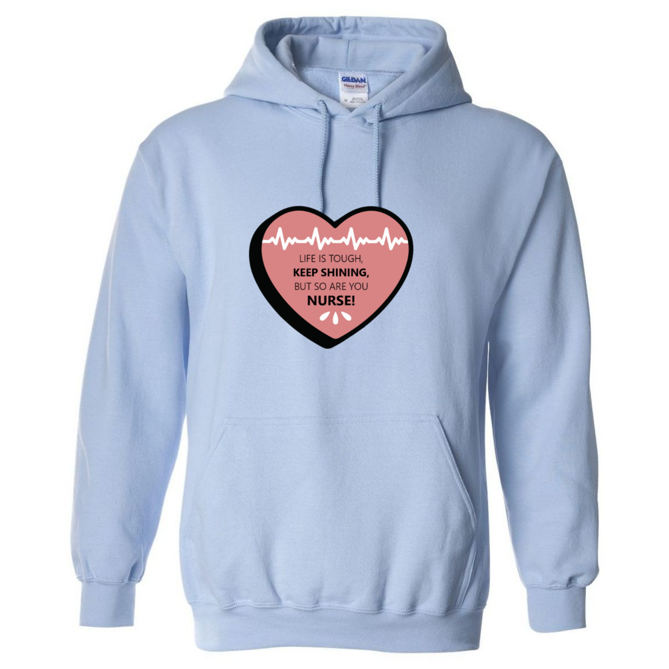 Keep Shining Nurse Hooded Sweatshirt