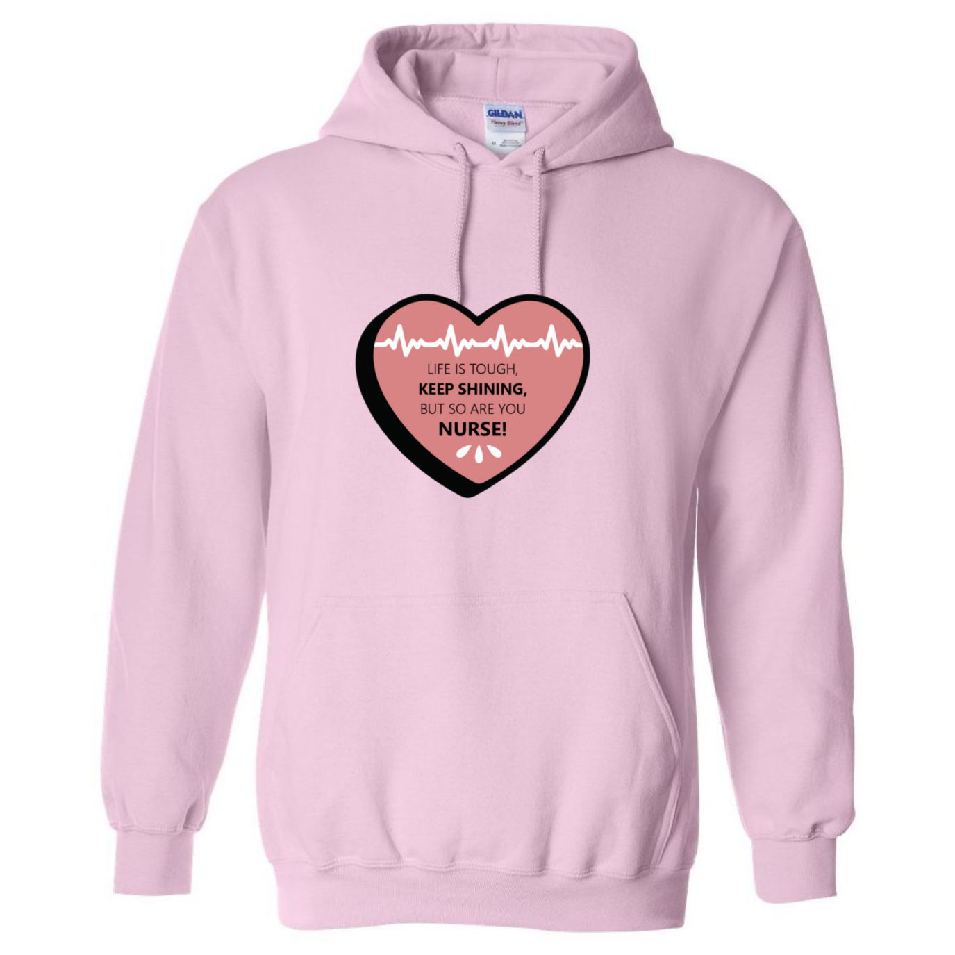 Keep Shining Nurse Hooded Sweatshirt