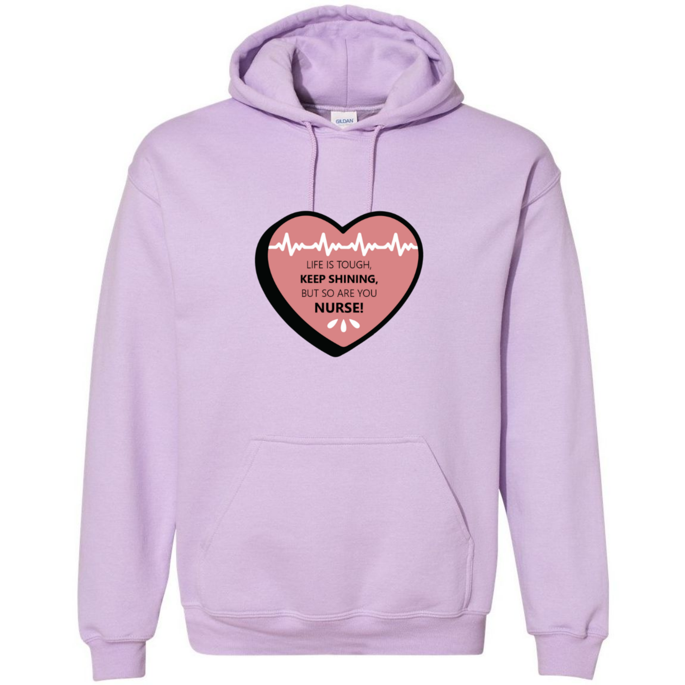 Keep Shining Nurse Hooded Sweatshirt