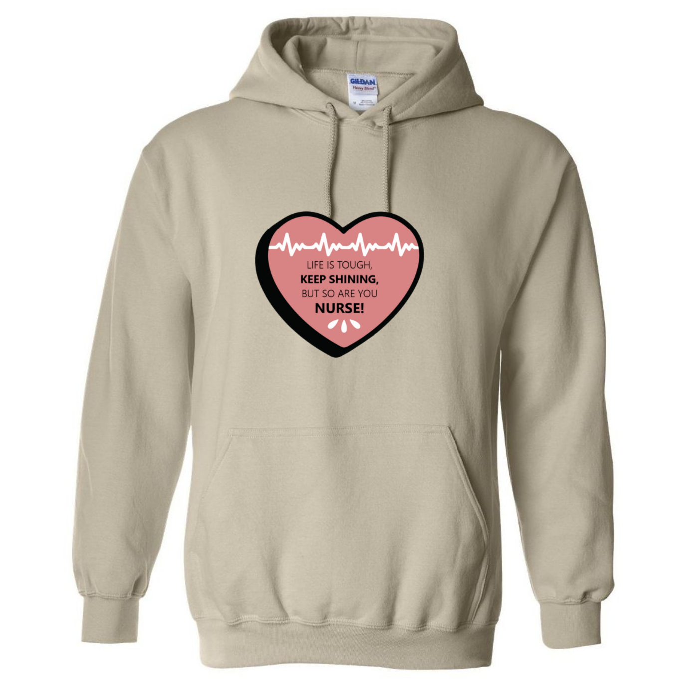 Keep Shining Nurse Hooded Sweatshirt