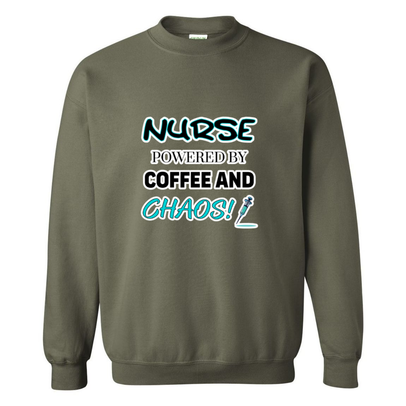 Coffee and Chaos Crewneck Sweatshirt