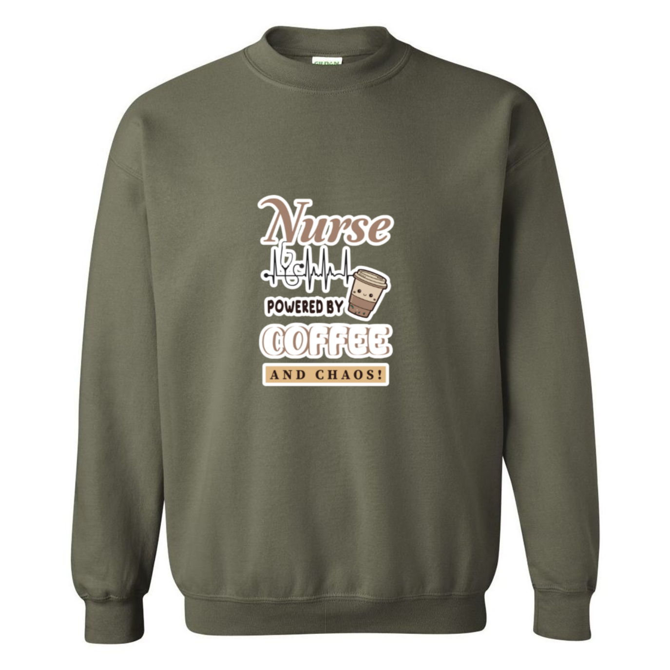 Coffee Powered Crewneck Sweatshirt