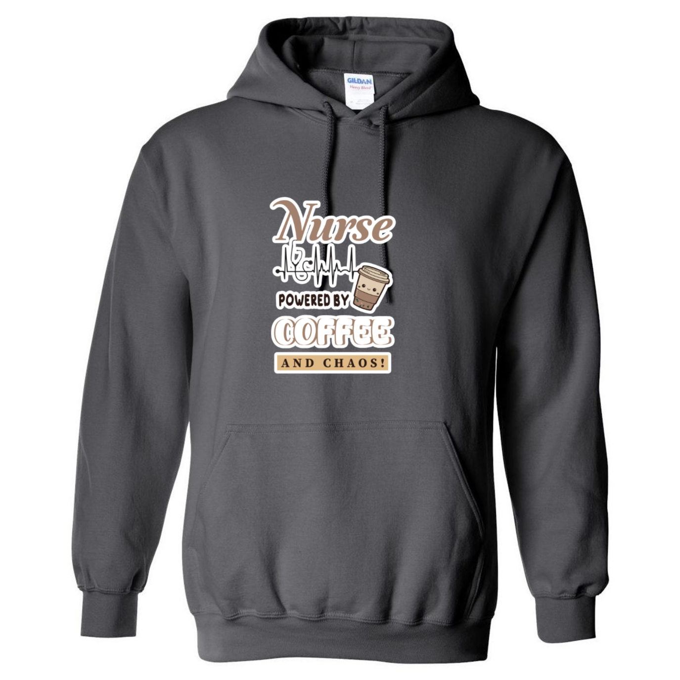Coffee Powered Hooded Sweatshirt