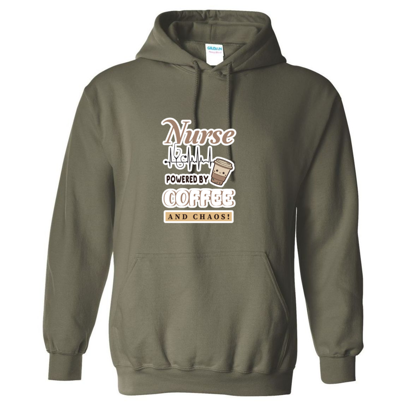 Coffee Powered Hooded Sweatshirt