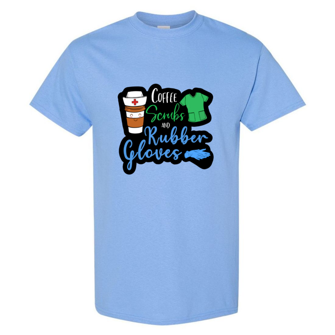 Coffee, Scrubs, Rubber Gloves T-Shirt