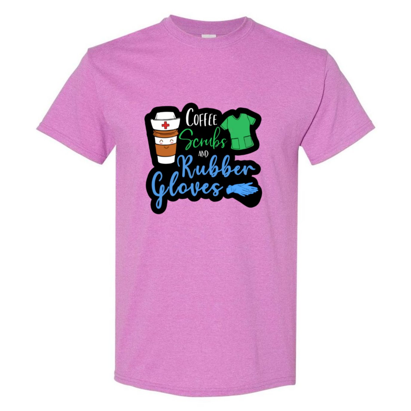 Coffee, Scrubs, Rubber Gloves T-Shirt