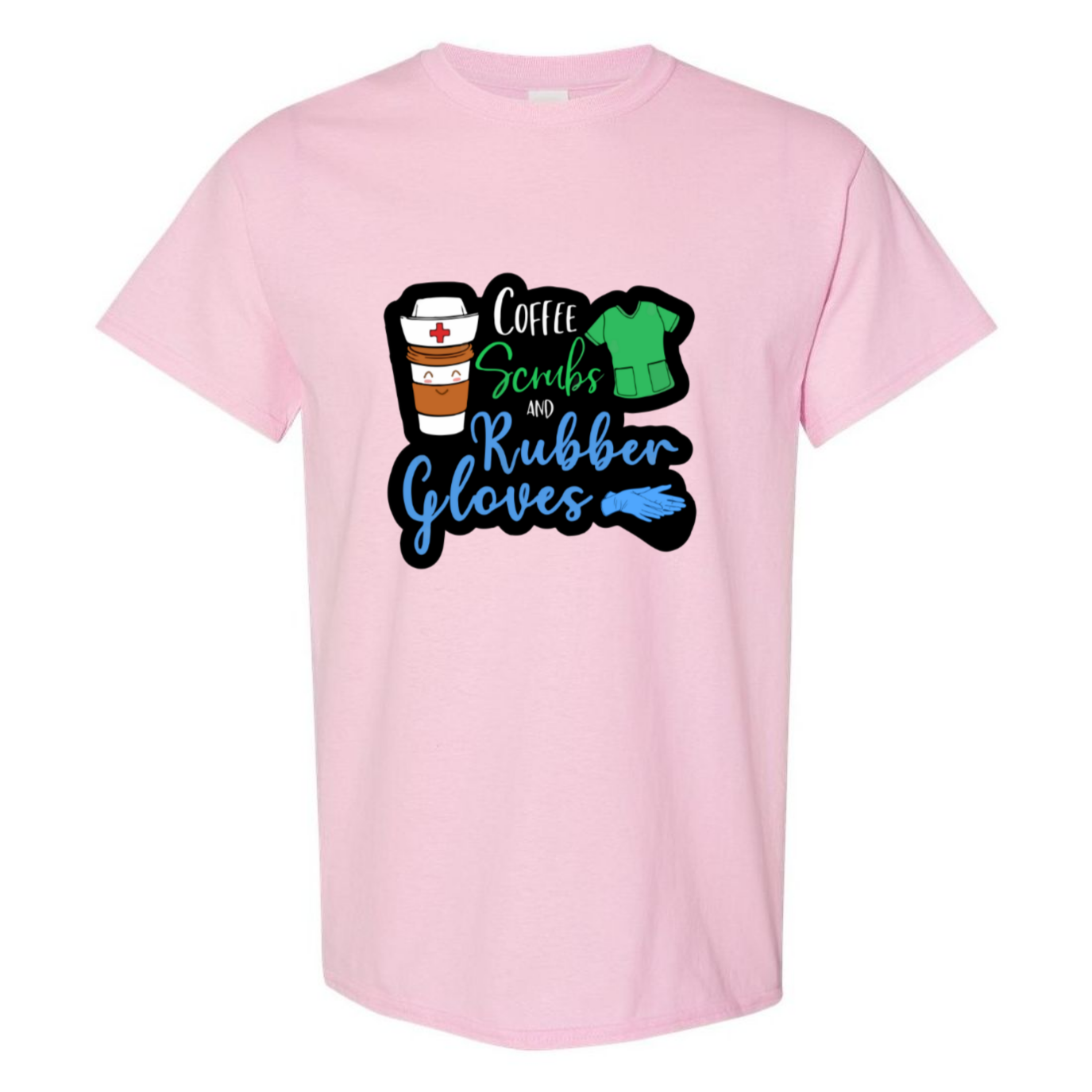 Coffee, Scrubs, Rubber Gloves T-Shirt