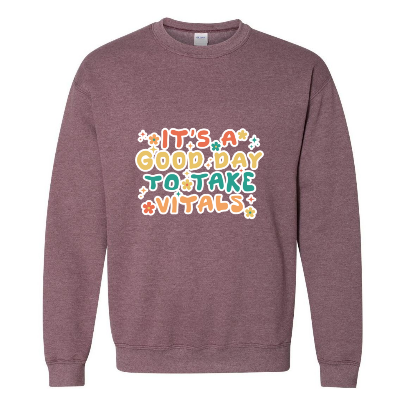 Good Day For Vitals Crewneck Sweatshirt