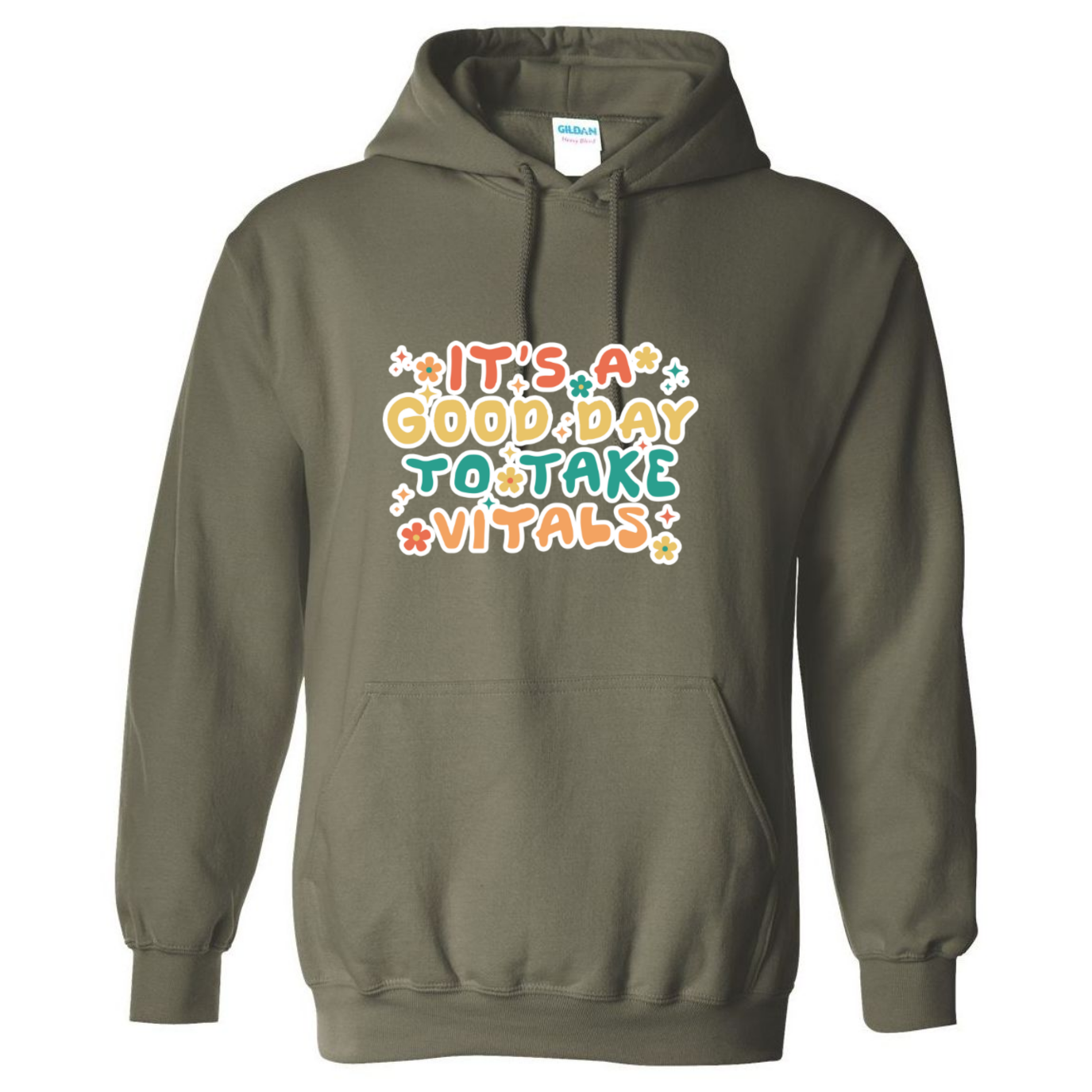 Good Day For Vitals Hooded Sweatshirt