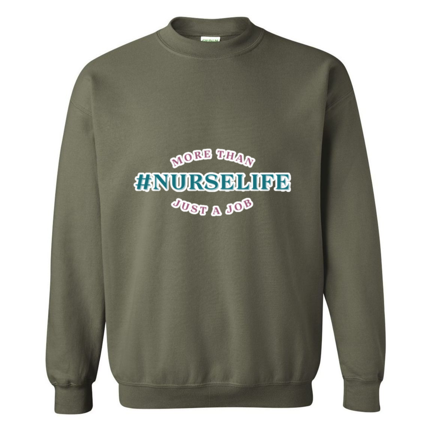 #NurseLife Crewneck Sweatshirt