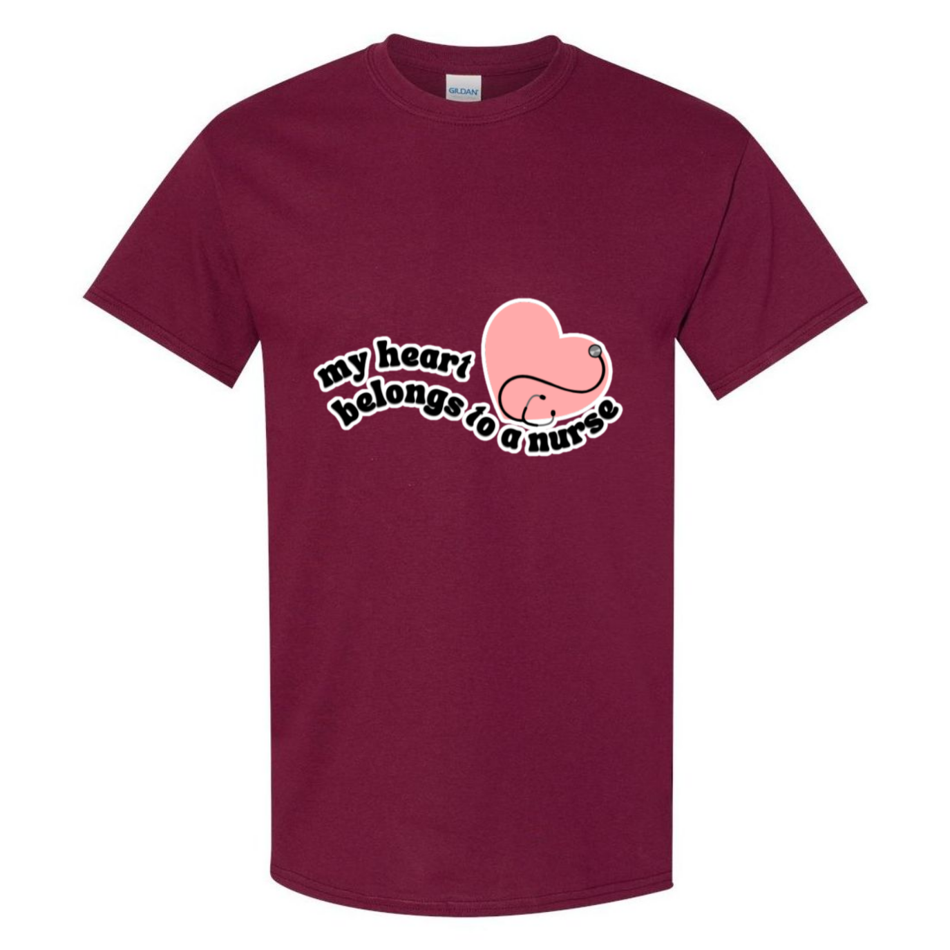 Heart Belongs To A Nurse T-Shirt