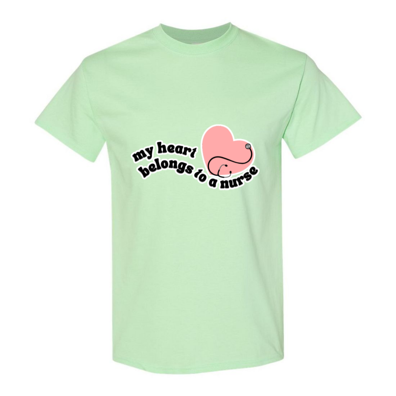 Heart Belongs To A Nurse T-Shirt