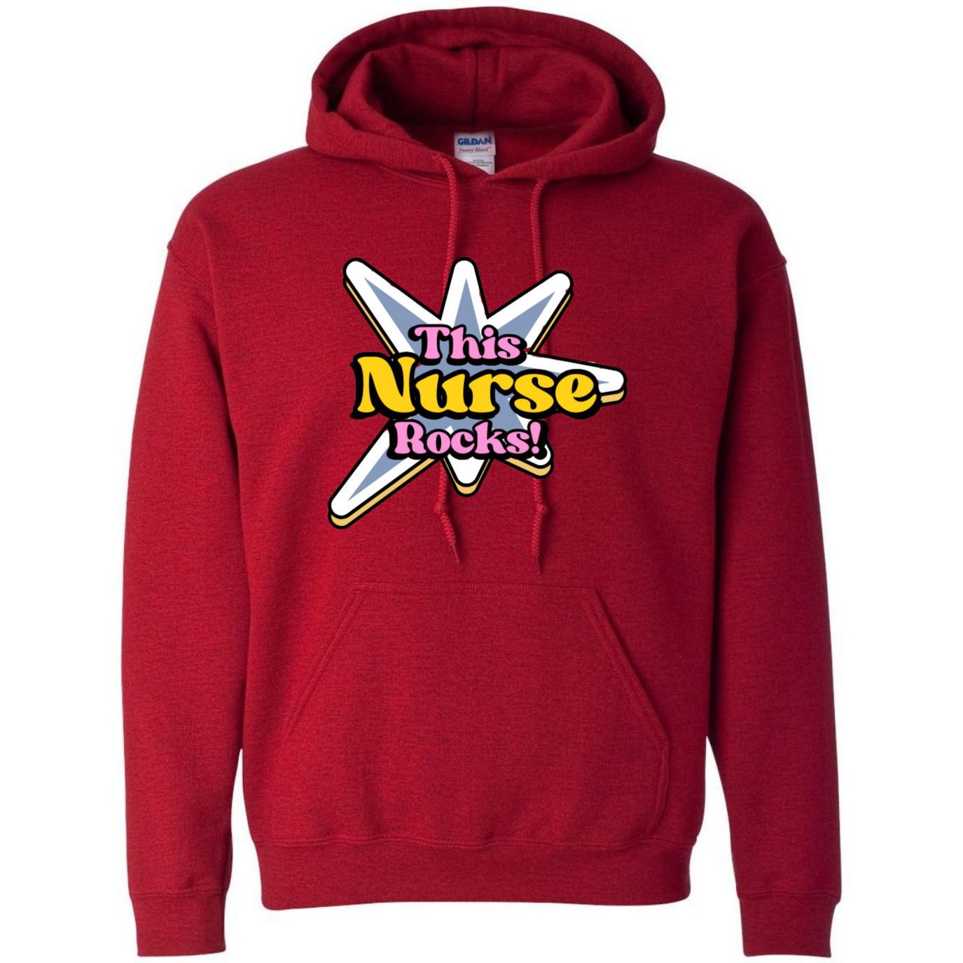 This Nurse Rocks Hooded Sweatshirt