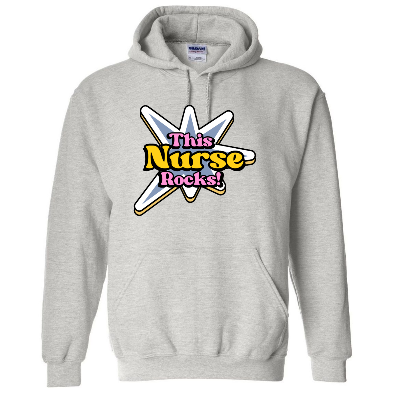 This Nurse Rocks Hooded Sweatshirt