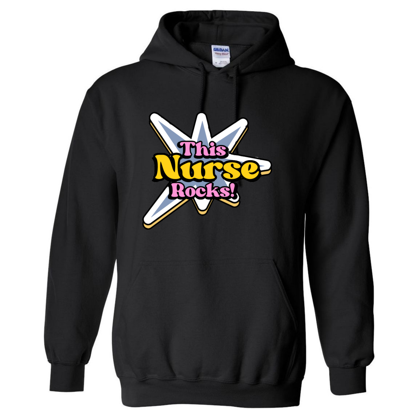 This Nurse Rocks Hooded Sweatshirt