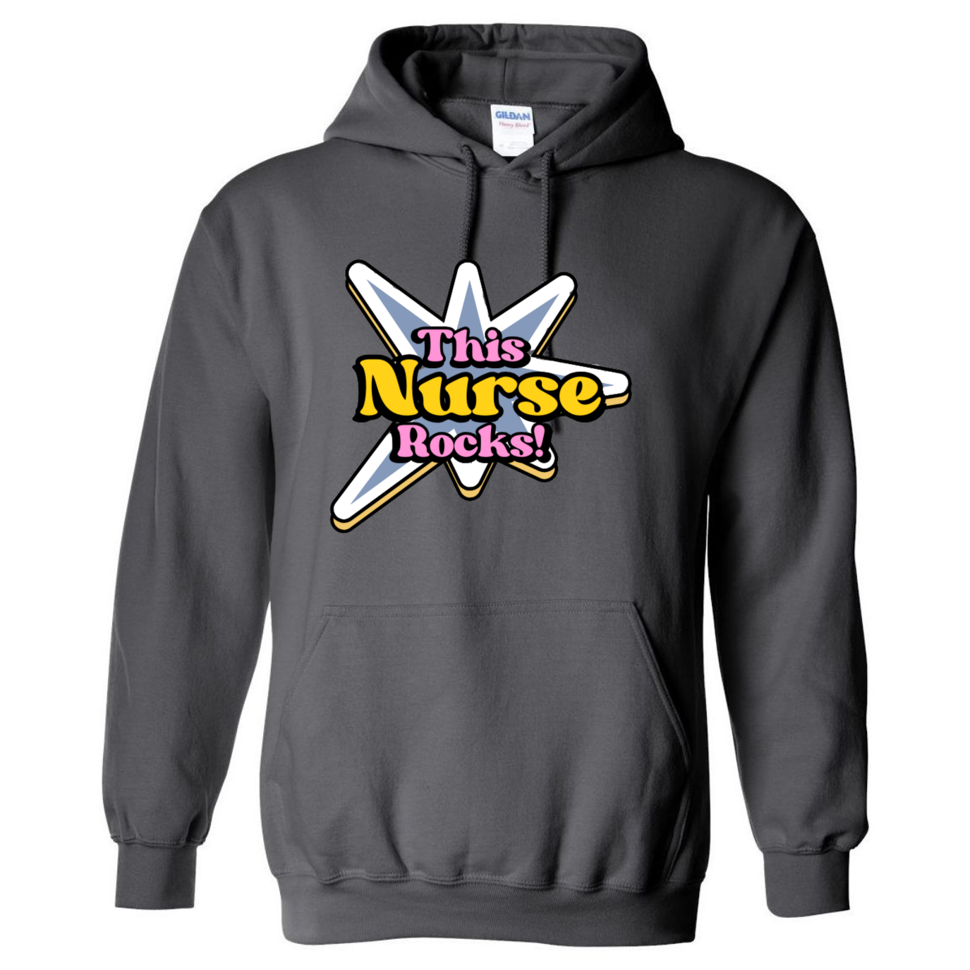 This Nurse Rocks Hooded Sweatshirt