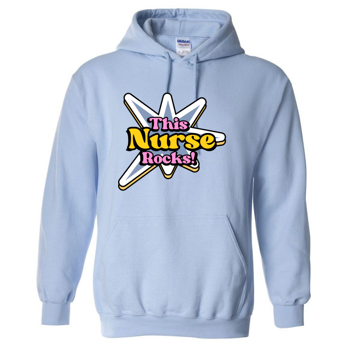 This Nurse Rocks Hooded Sweatshirt