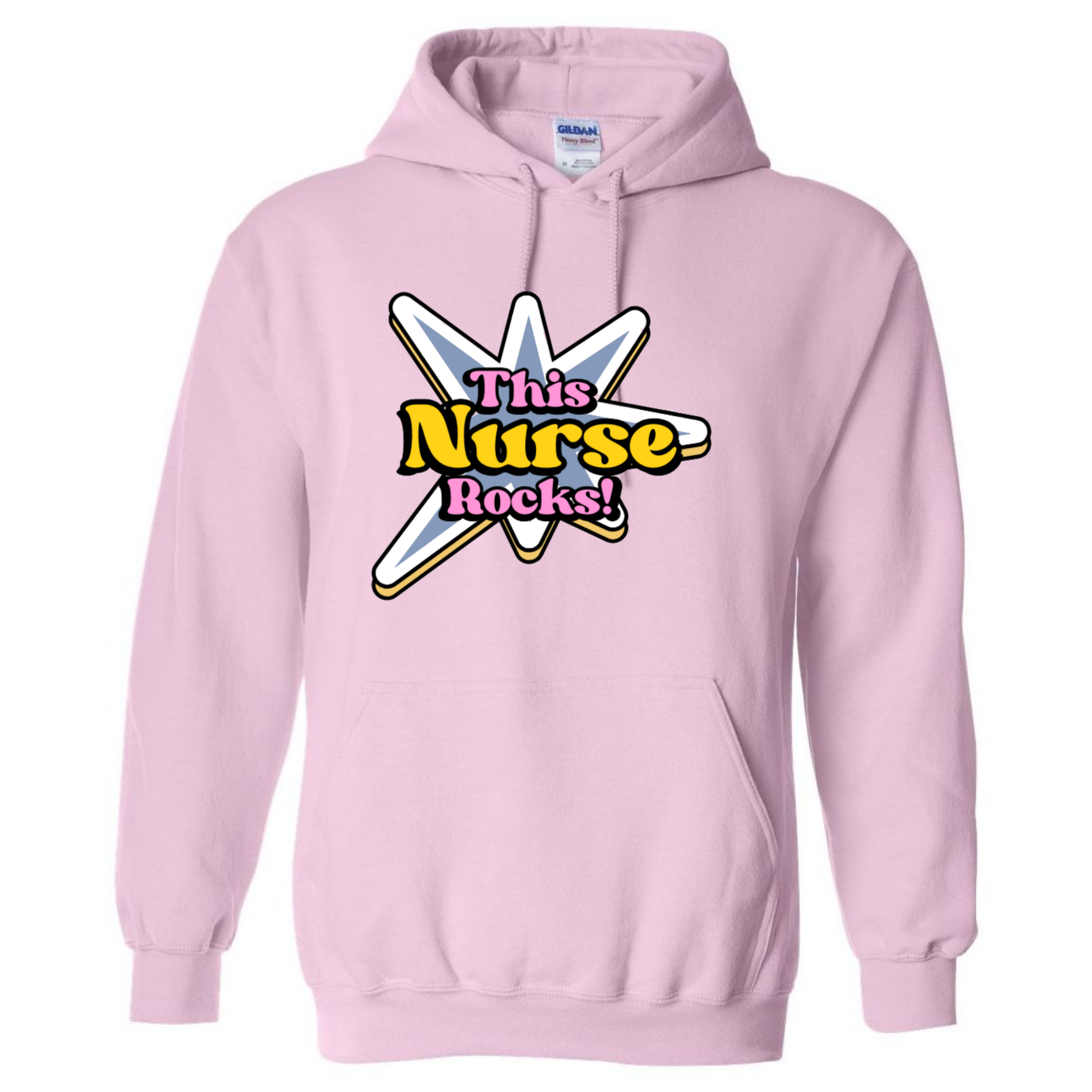 This Nurse Rocks Hooded Sweatshirt