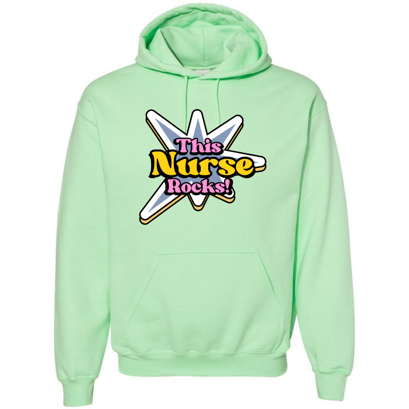 This Nurse Rocks Hooded Sweatshirt