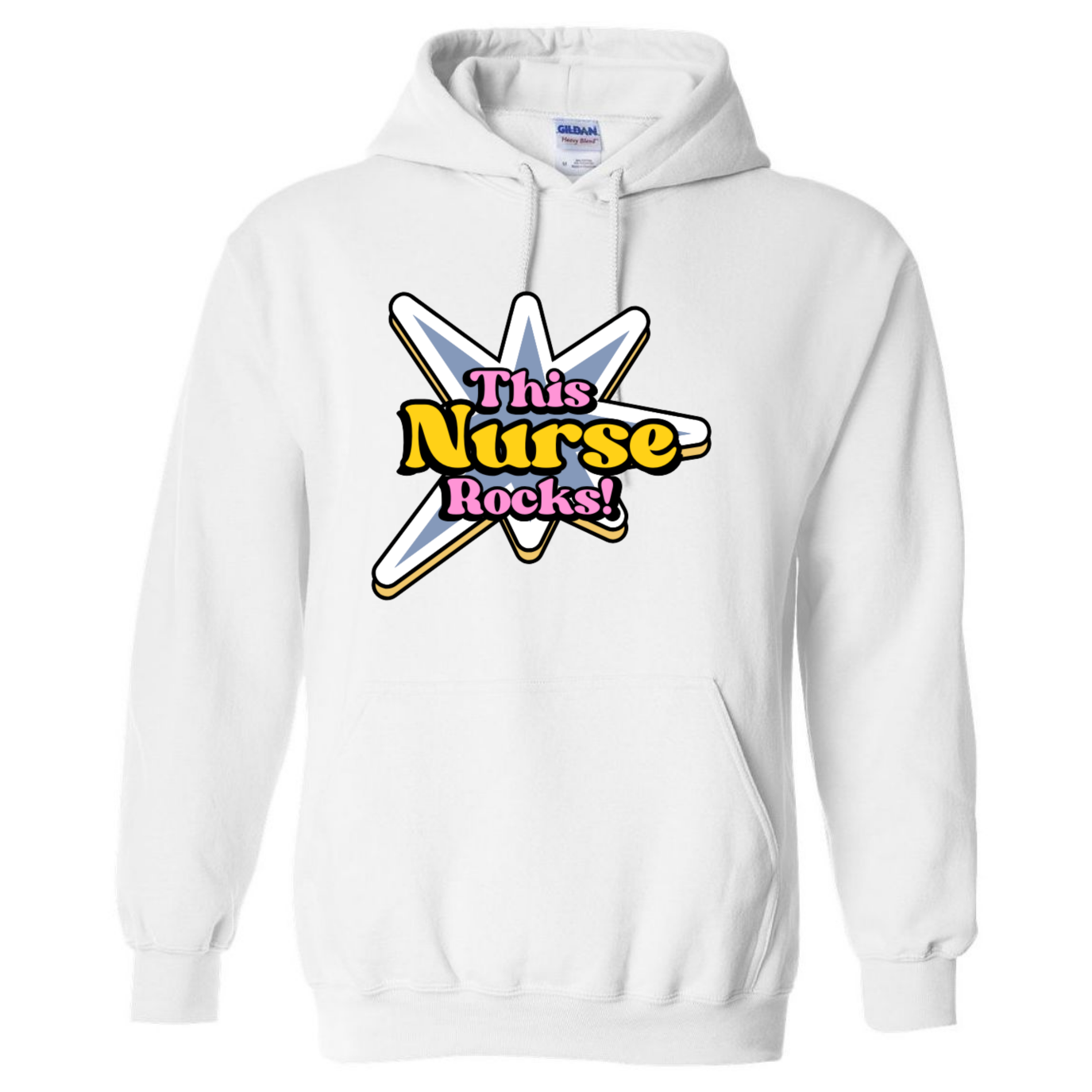 This Nurse Rocks Hooded Sweatshirt