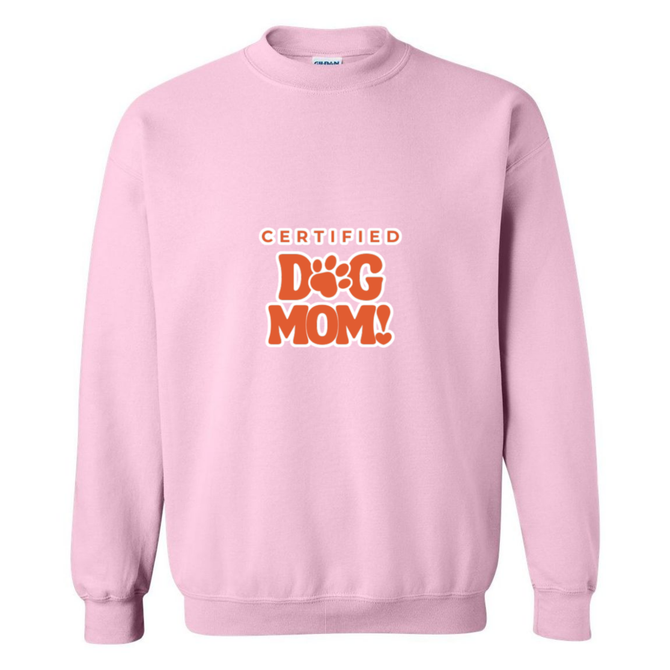 Certified Dog Mom Crewneck Sweatshirt