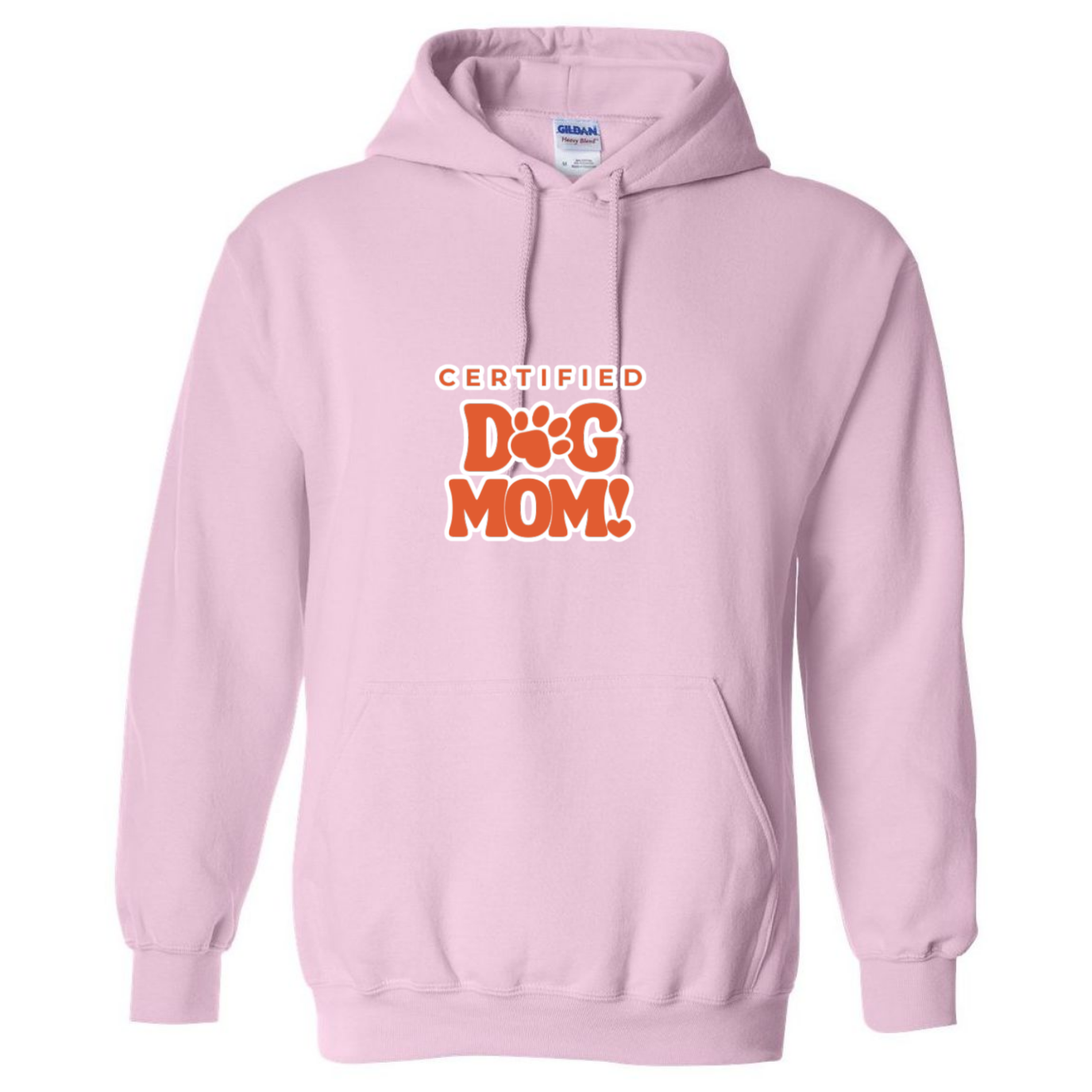 Certified Dog Mom Hooded Sweatshirt