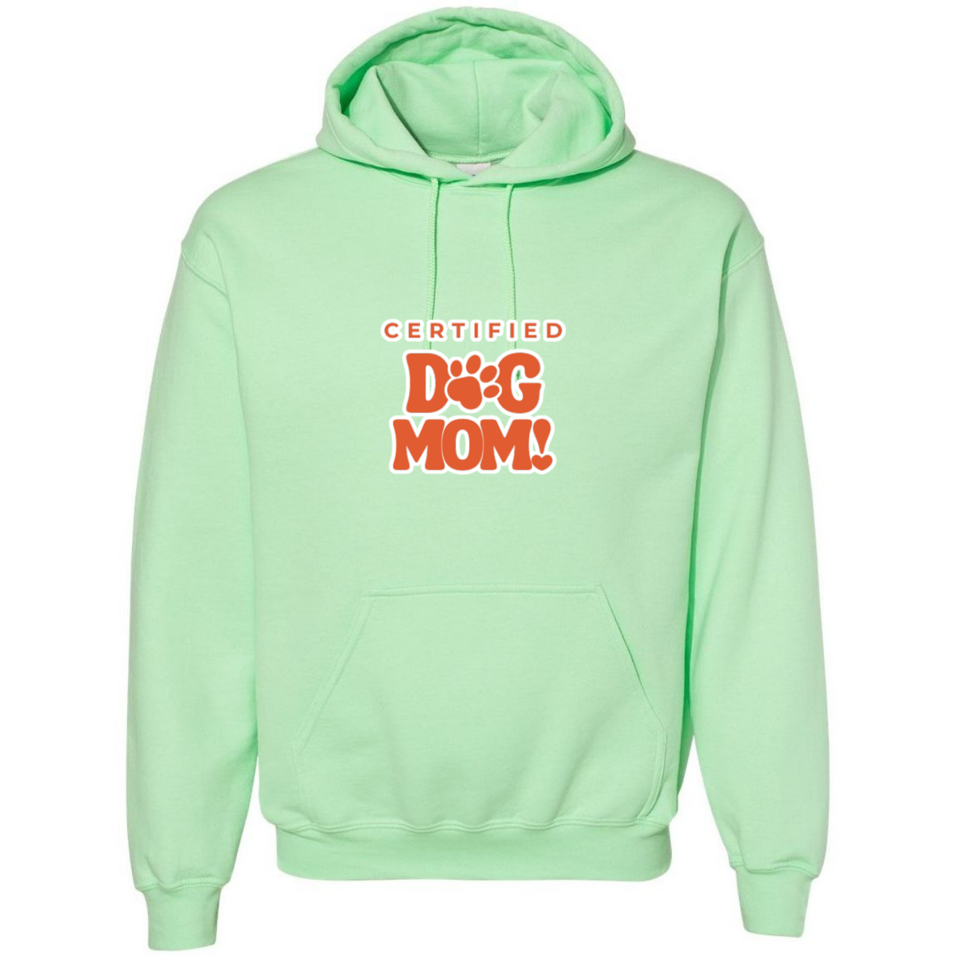Certified Dog Mom Hooded Sweatshirt