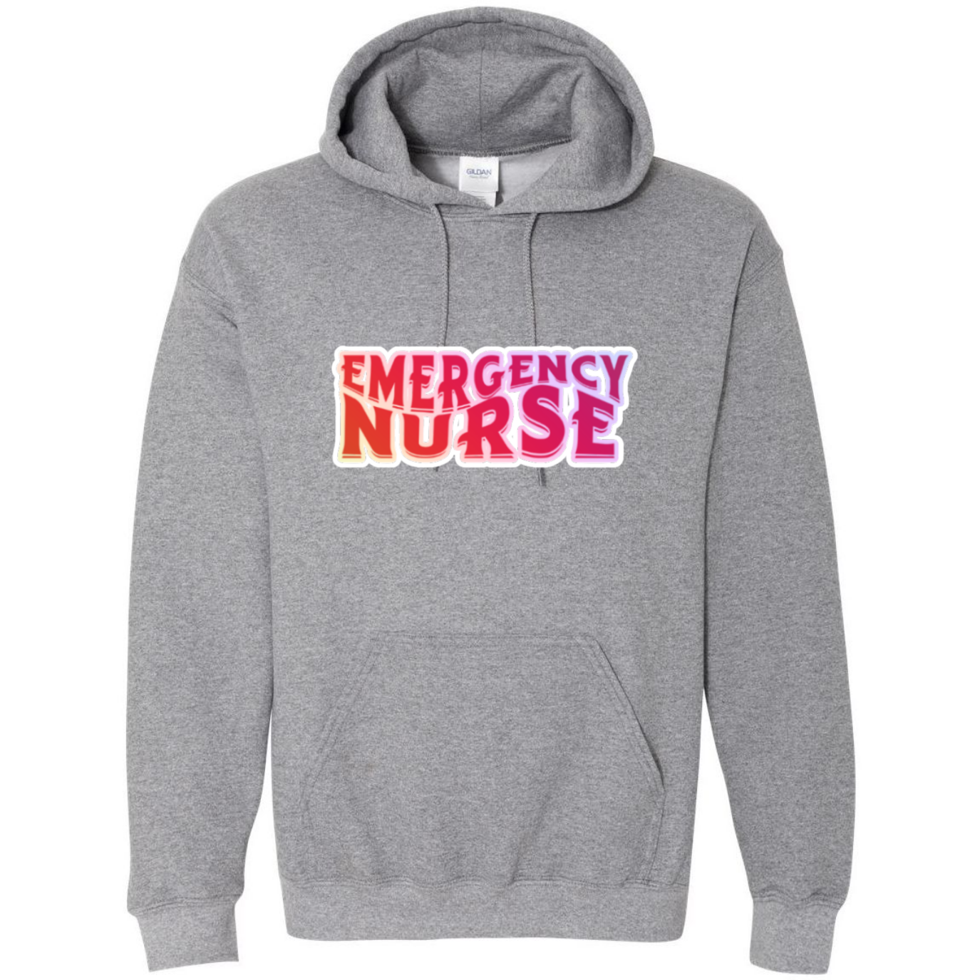 Emergency Nurse Hooded Sweatshirt