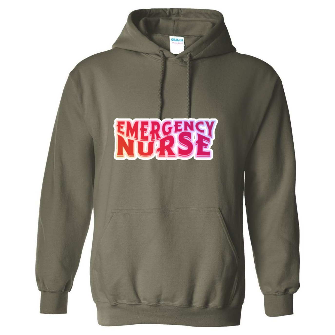 Emergency Nurse Hooded Sweatshirt