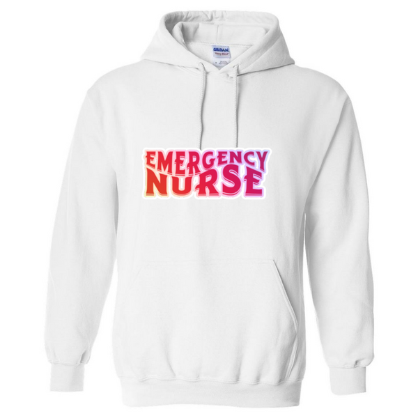 Emergency Nurse Hooded Sweatshirt