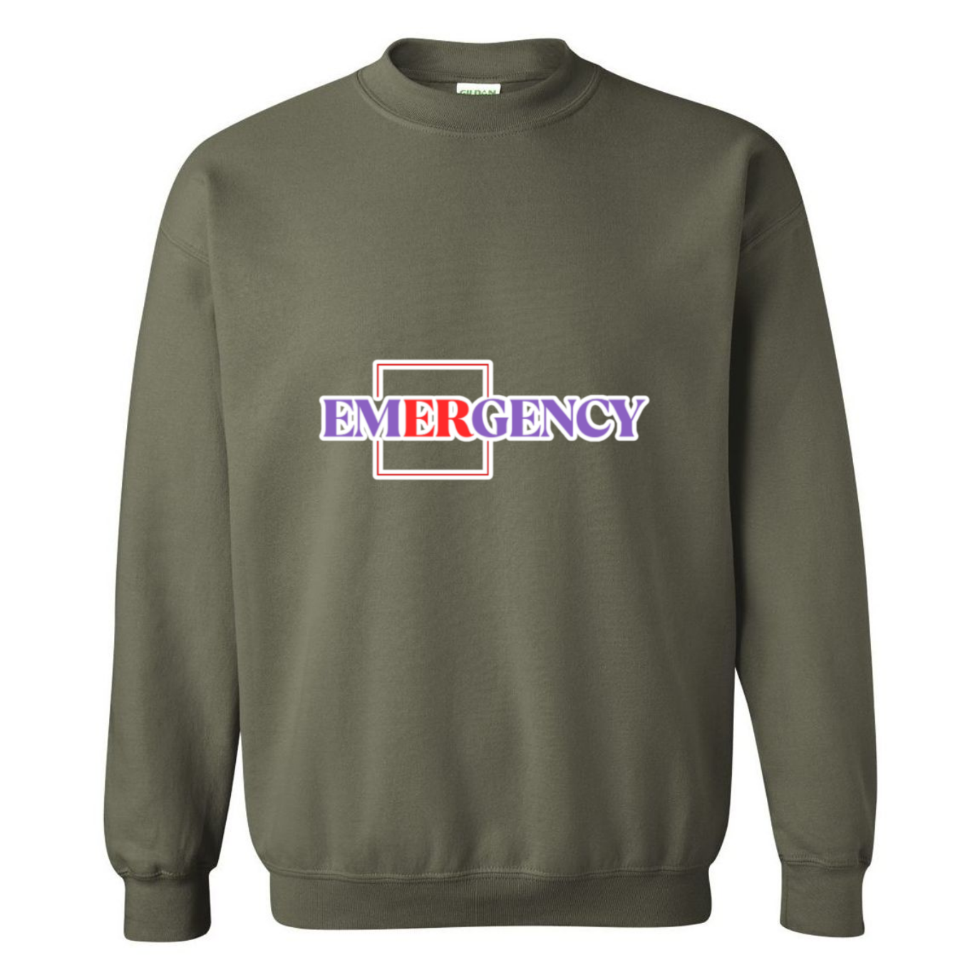 emERgency Crewneck Sweatshirt